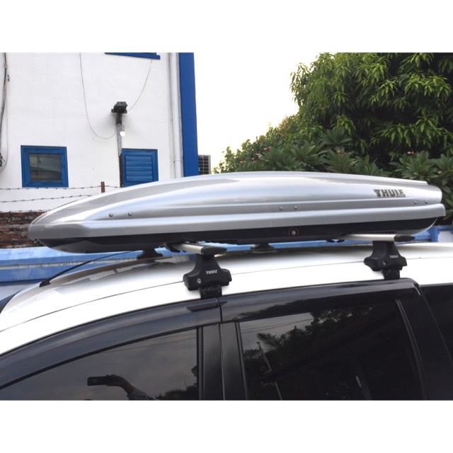 Preloved THULE Roof Rail Roof Box