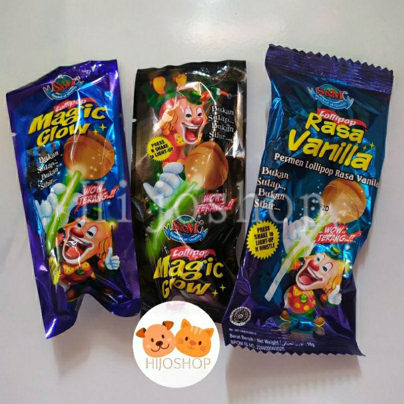 Jual SM Magic Glow Candy 10g Permen Vanilla Bisa Nyala | Shopee Indonesia