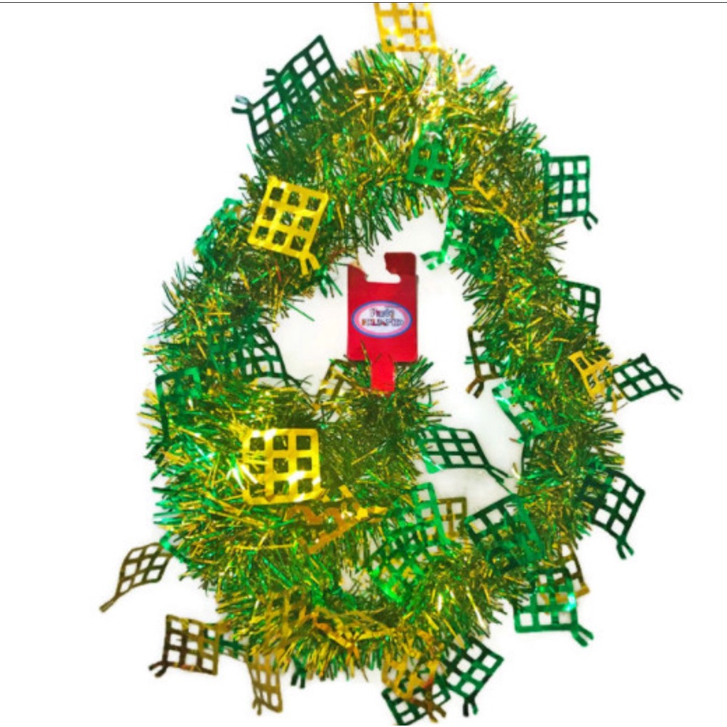 Roodfluwelen Merry Christmas slinger van Ginger Ray | Daily Style