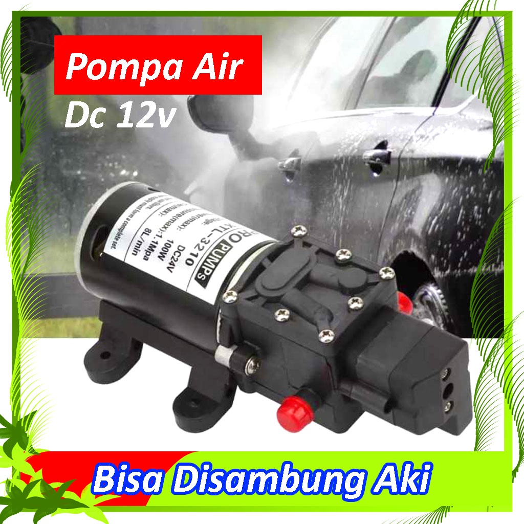 Jual Pompa Air Dc 12v Dinamo Pump Sprayer Cuci Mobil Motor Ac Shopee Indonesia