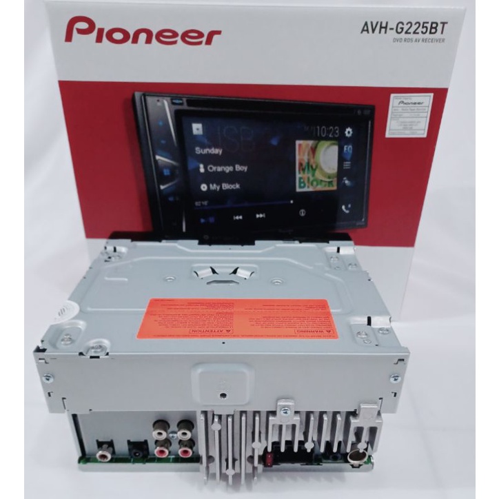 Jual head unit Double Din Pioneer AVH G225BT USB DVD bluetooth Shella