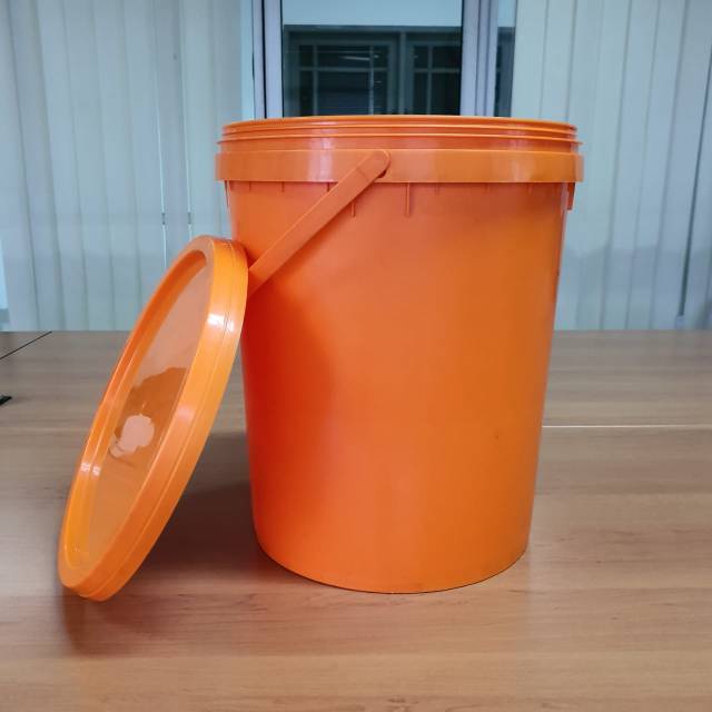 Jual Baru Ember Plastik 20 Liter Pail 20 Liter 25 Kg Untuk Cat Makanan Packaging 4077