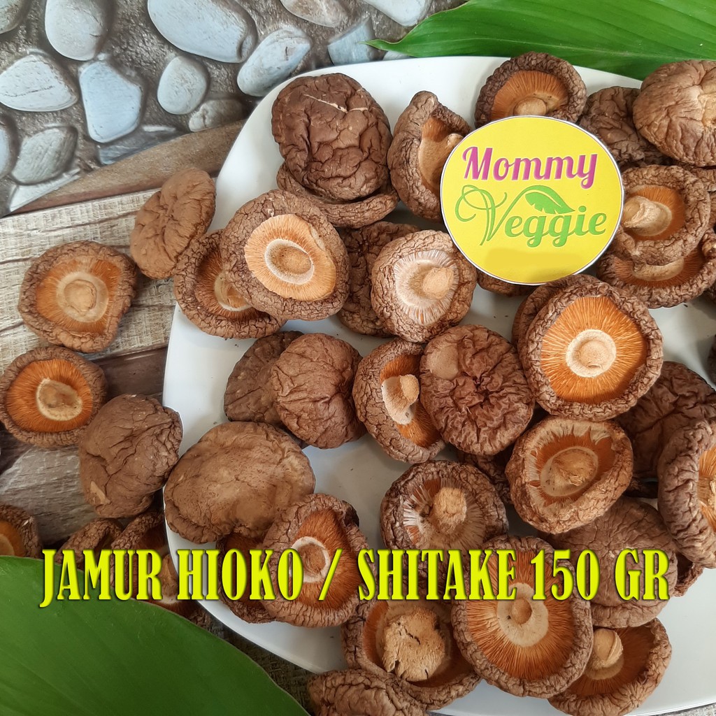 Jual JAMUR SHITAKE HIOKO KERING DONG KU JAMUR KERING 150 GRAM Shopee Indonesia