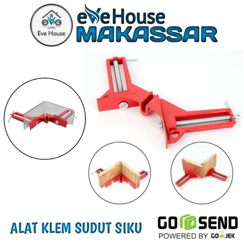 Jual Makassar V Klem Sudut Siku Penjepit Derajat Corner Clamp