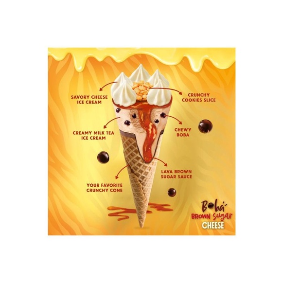 Jual Wall's Ice Cream Brown Sugar Boba 135Ml Shopee Indonesia