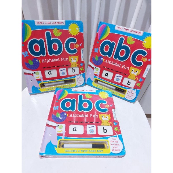 Jual ABC Alphabet Fun and interactive book | Shopee Indonesia