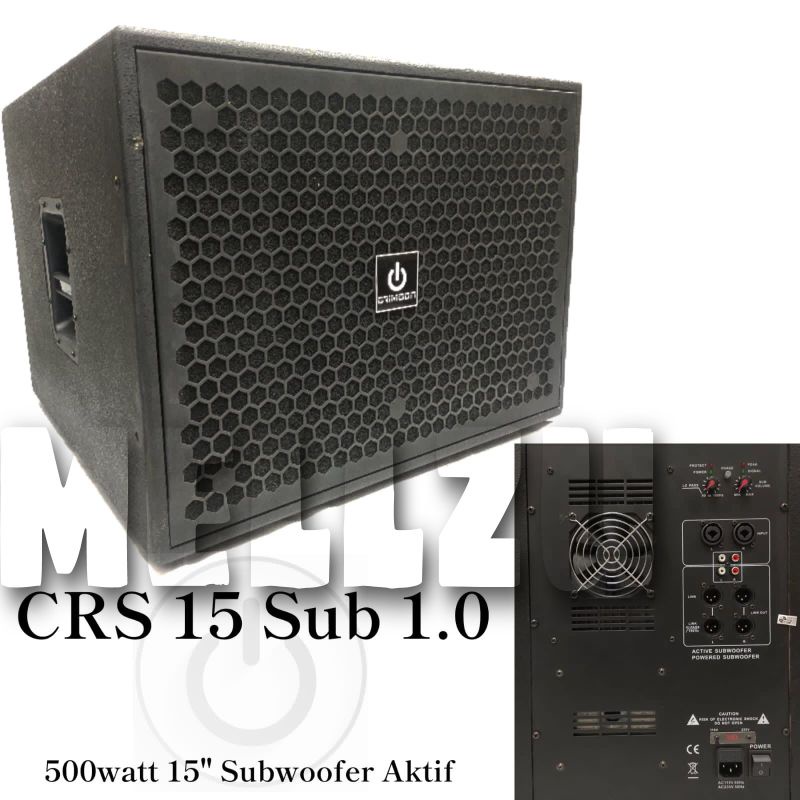 Jual Subwoofer Aktif Crimson Crs Sub Original Inch Shopee