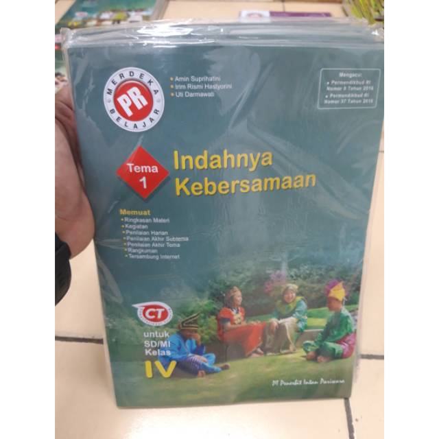 Jual BUKU TEMATIK PR KELAS 4 TEMA 1 INDAHNYA KEBERSAMAAN | Shopee Indonesia