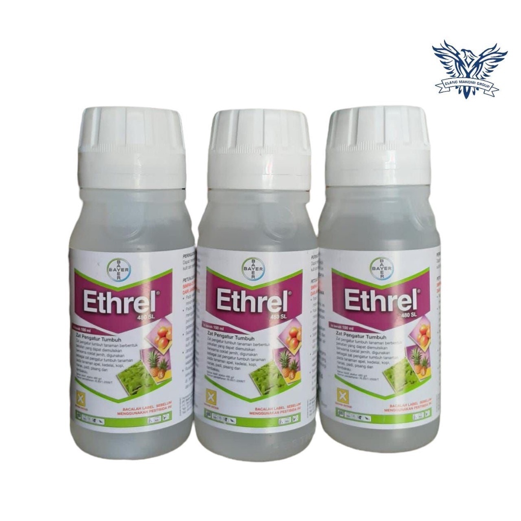 Jual ETHREL 480 SL 100 ml Etefon 480 g/l Zat Pengatur Tumbuh Tanaman ...