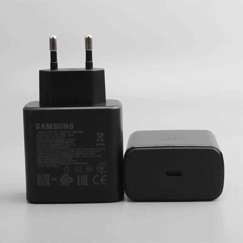 Jual Adapter Kepala Charger Samsung Galaxy S22 Plus S22 Ultra Usb C 45w Adaptor Carger Tapsi 45w 2654