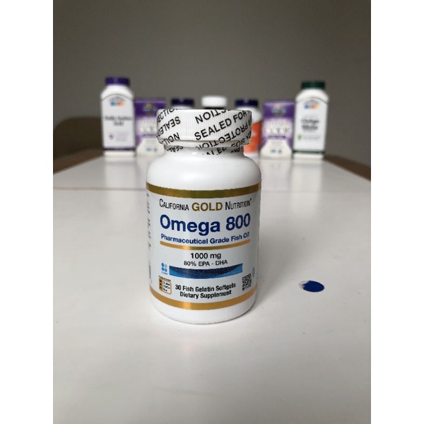 Jual CGN CALIFORNIA GOLD NUTRITION Omega 800 Pharmaceutical Grade Fish