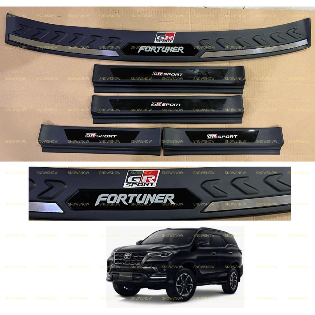 Jual Paket Sillplate Samping Belakang All New Fortuner 2021 2022 2023 ...