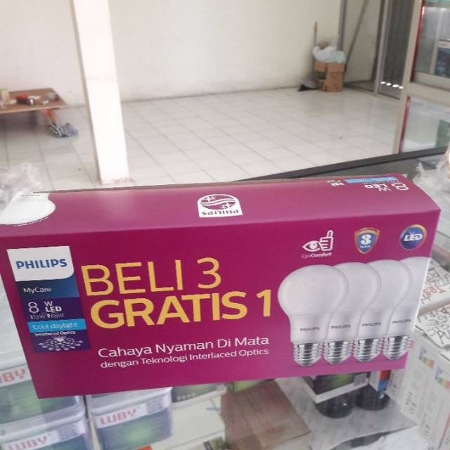 Jual Paket led philips 8 watt dan 12 watt | Shopee Indonesia
