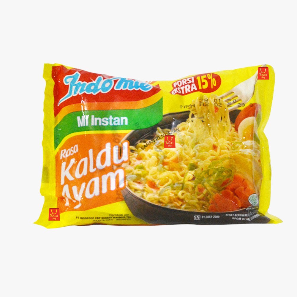 Jual Indomie Kuah Kaldu Ayam Mie Instan Kuah Rasa Kaldu Ayam Eceran