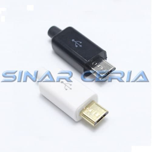 Jual Jack Micro Usb Mk5P White Buntut - Putih | Shopee Indonesia