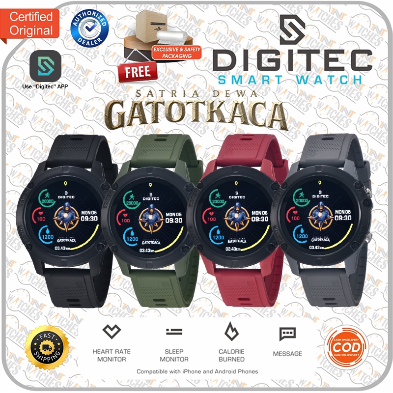 Jual Jam Tangan Digitec Dg Sw Gatot Kaca Dg Sw Gatot Kaca Gatotkaca Smartwatch Smart Watch