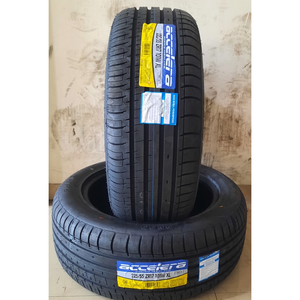 Jual Ban Mobil Racing Tubelles ACCELERA PHI-R 225 55 R17 Ready Stock ...