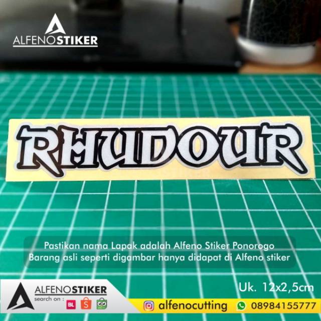 Jual Stiker Rudhour STJ Sudiro Tungga Jaya | Cutting Sticker | Shopee ...