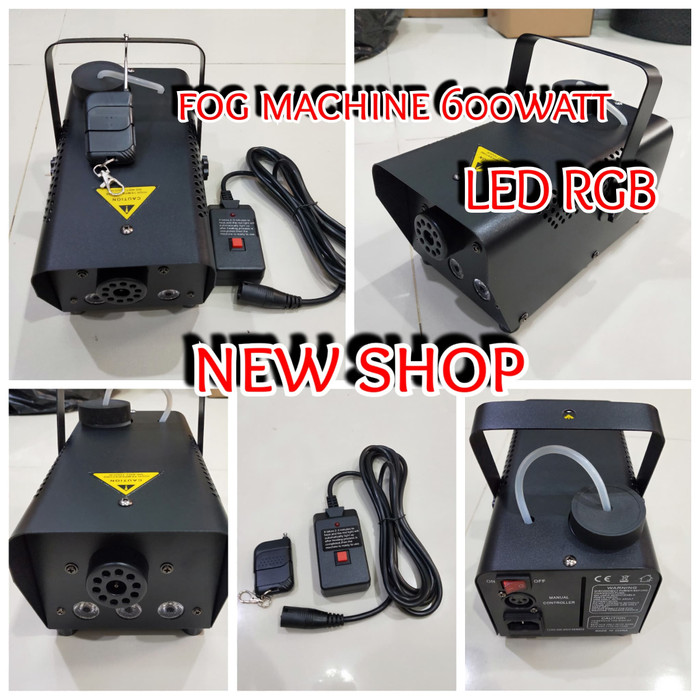 Jual MESIN ASAP FOG MACHINE REDSUN 600WATT REMOTE CONTROL | Shopee ...