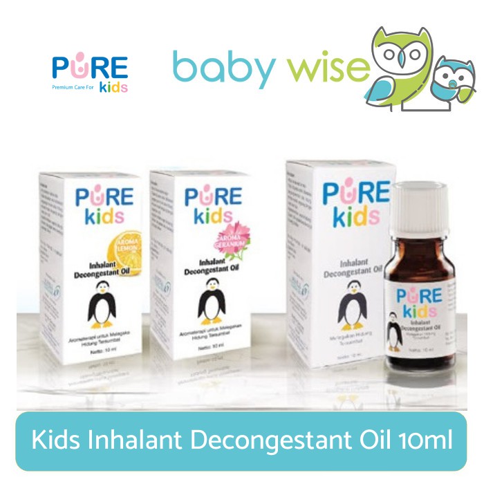 Jual PURE Kids Inhalant Decongestant Oil 10ml | Shopee Indonesia