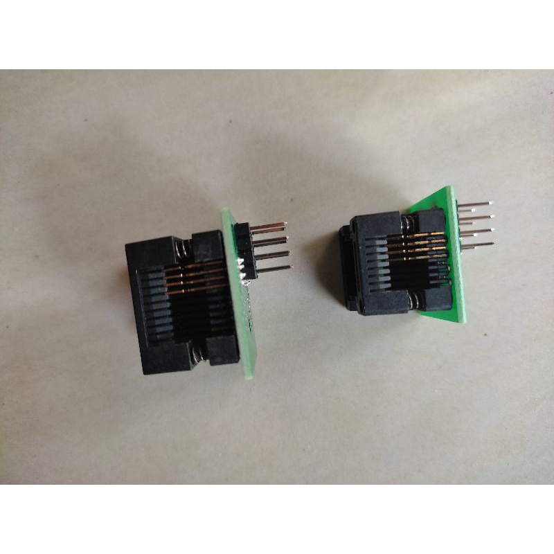 Jual SOCKET SOKET ADAPTER SOIC8 SOP8 KE DIP8 150mil / 200mil SOKET ...