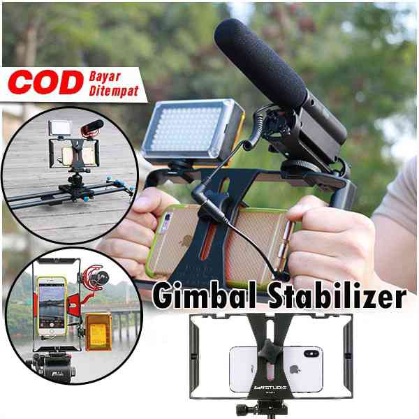 Jual Gimbal Stabilizer Hp Kamera Smartphone Handheld U-Rig Murah - COD