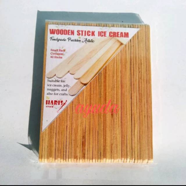 Jual Stik Es Krim Kayu Pinus Stick Ice Cream Pinus Super Motir Serat Eceran Stik Jelly Nuget 6014