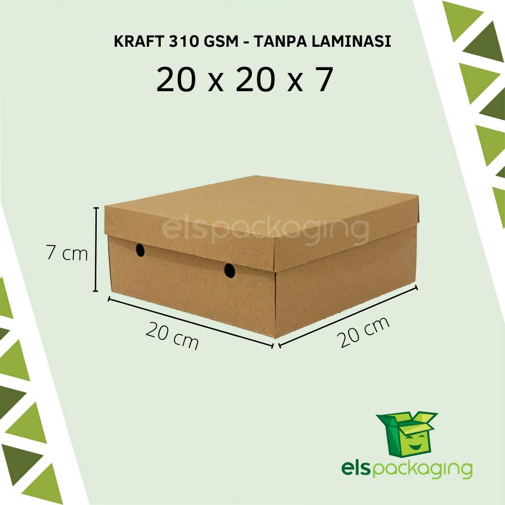 Jual Dus kraft badan tutup pisah dus nasi kotak dus ayam utuh dus ...