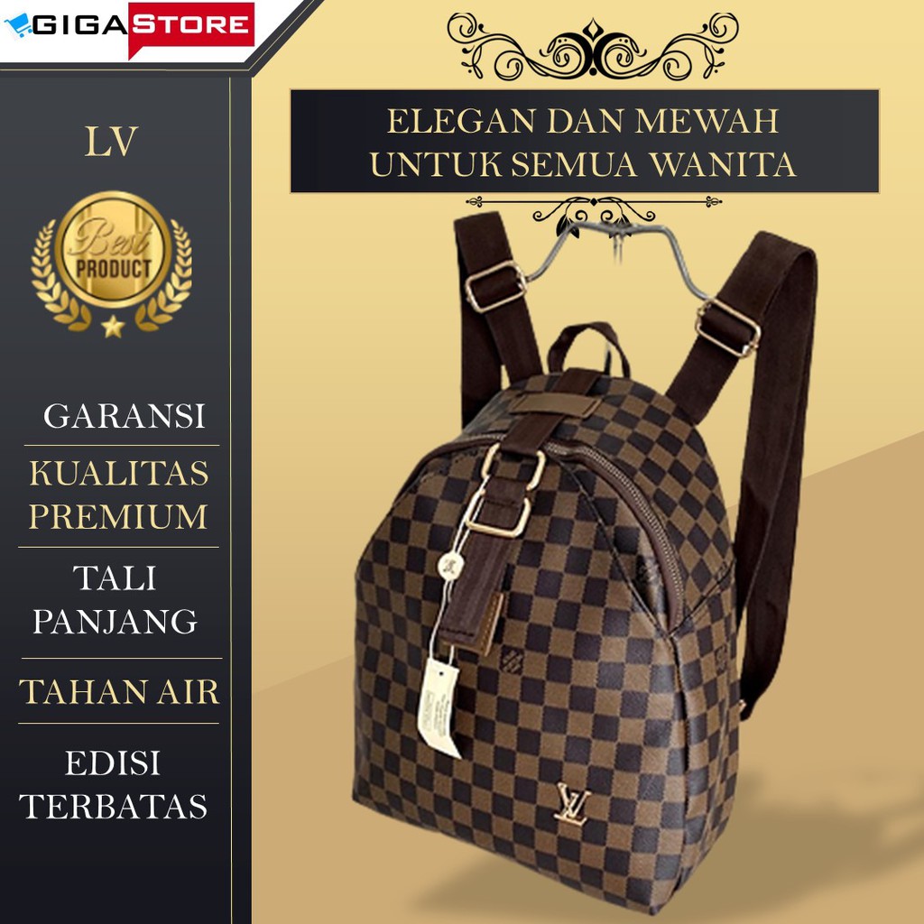 Jual RANSEL LV, TAS WANITA, TAS MULTIFUNGSI