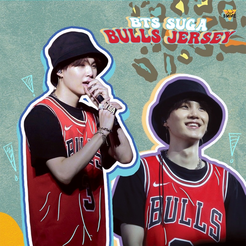 Jual Jersey BTS Suga BULLS Ready Stock | Shopee Indonesia