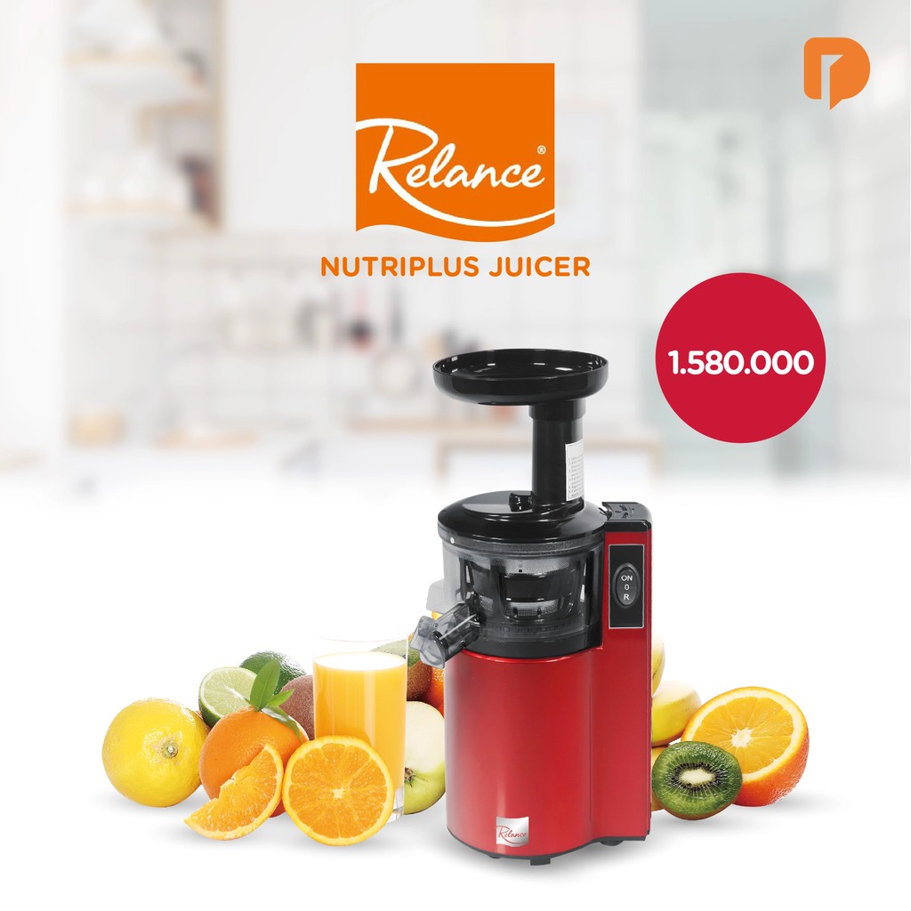 Jual Slow Juicer Buah Relance Nutriplus 180 Watt Shopee Indonesia