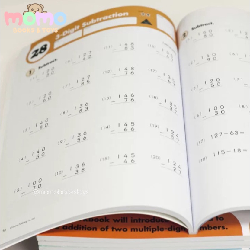 Jual [MOMO] KUMON Math Workbook Grade 1 2 3 4 | Buku Matematika ...