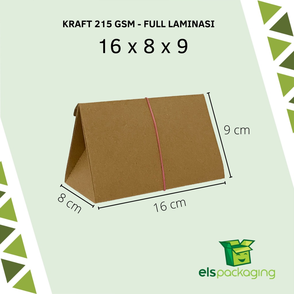 Jual Bungkus Nasi Kekinian Kraft Laminasi Tebal Coklat Pembungkus Mie ...