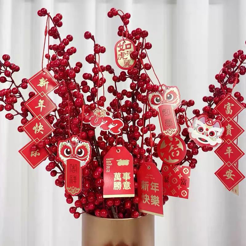 Jual Chinese New Year Hanging Card / Gantungan Imlek CNY untuk Dekorasi