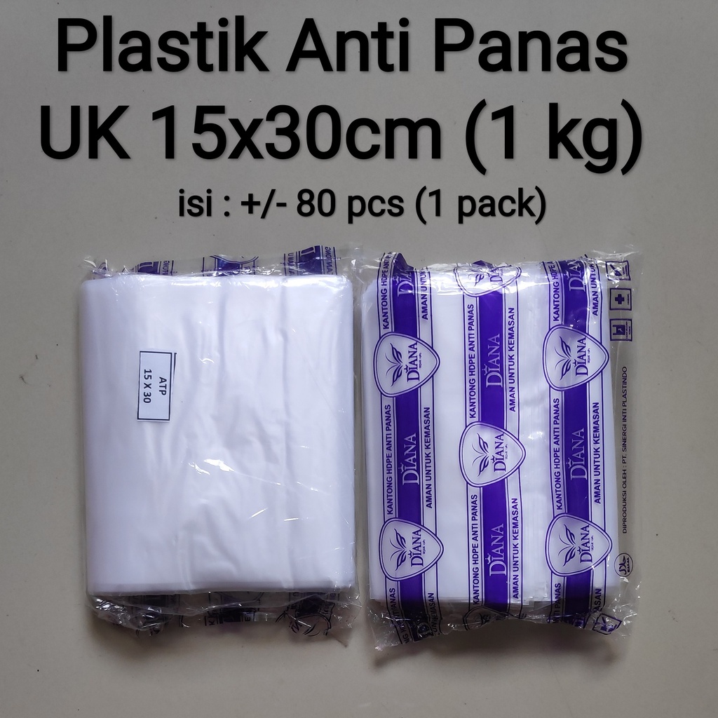 Jual Kantong Plastik Tahan Panas Uk 10x20 12x25 15x30 20x35 25x45