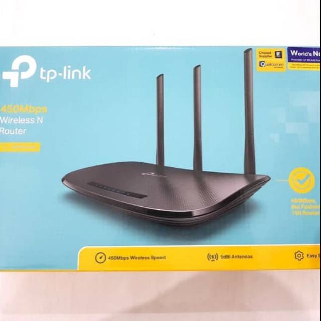 Jual Router TPLink TL WR490 N 3 Antena 450 Mbps | Shopee Indonesia
