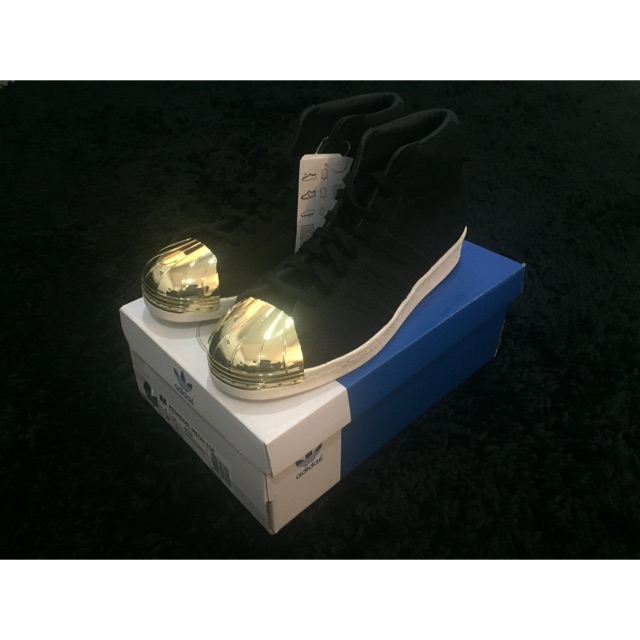 adidas gazelle silver green womens Adidas Superstar Metal Toe Chrome Copper Toe (W) main image 1