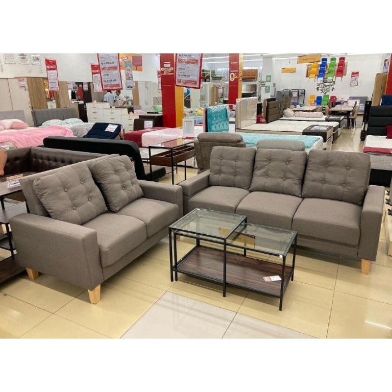 Jual Sofa 3 2 Seater Lewis Sofa Tamu Kursi Sofa Ruang Tamu Kursi Tamu