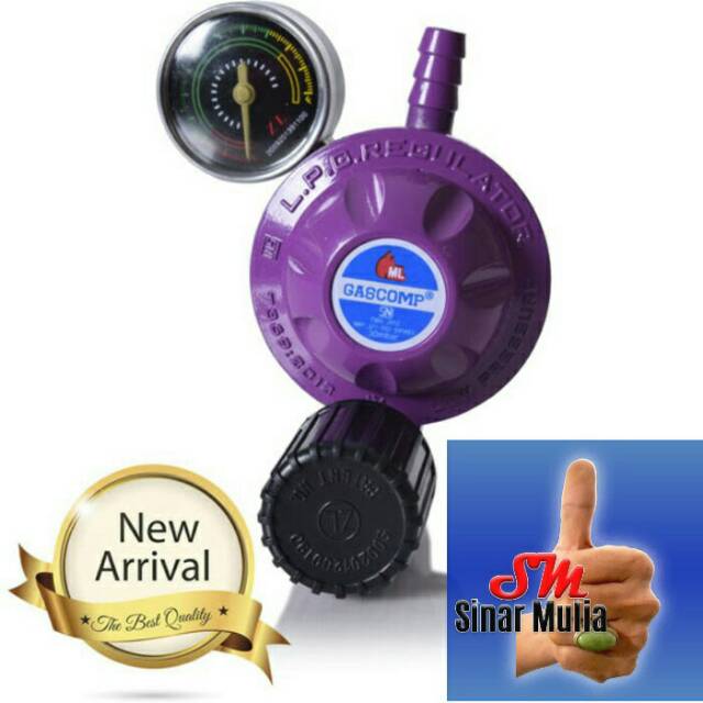 Jual Regulator Gas Meter SUPERLOCK Putar GRS 02 SNI Shopee