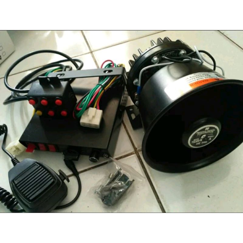 Jual Modul Cjb 200 Watt Sirene Patwal Suara Senken Plus Toa Motor Dan Mobil Shopee Indonesia