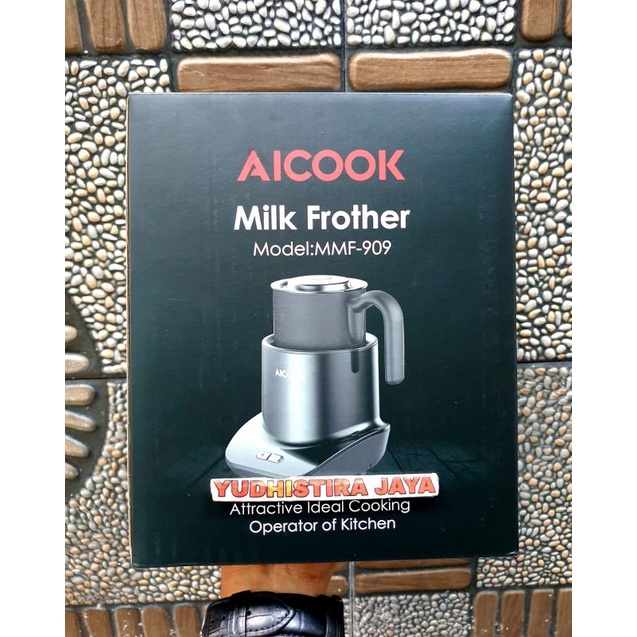 Jual AICOOK MMF 909 Milk Frother Electric for Hot and Cold Milk