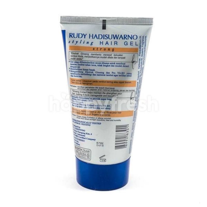 Jual Minyak rambut styling hair gel Rudy hadisuwarno | Shopee Indonesia