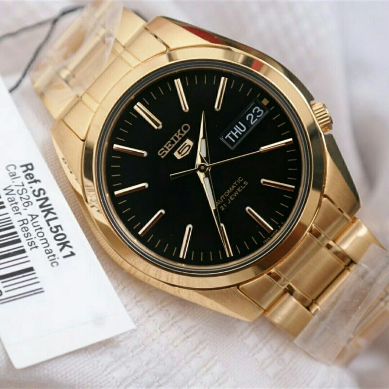 Jual Jam Vintage Automatic Seiko SNKL50 Original Seiko Shopee