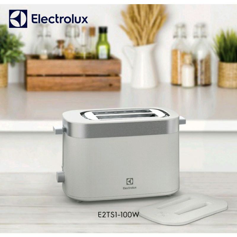 Jual ELECTROLUX TOASTER PEMANGGANG ROTI E2TS1100W (Free Bubblr+Dus