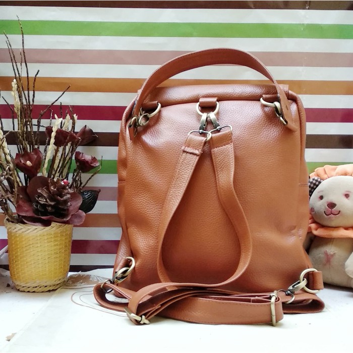 Jual tas ransel wanita tas kulit wanita tas ransel kulit tas bacpack ...