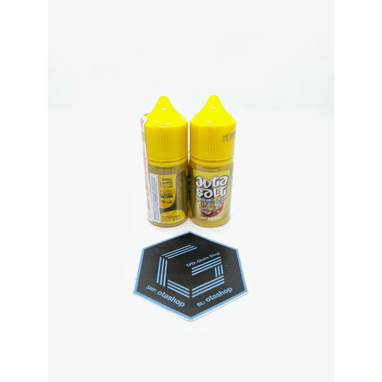 Jual Salt Juta Oats Banana Ml By Rsr Brew X Vape Boss Liquid Pods Nic Shopee Indonesia