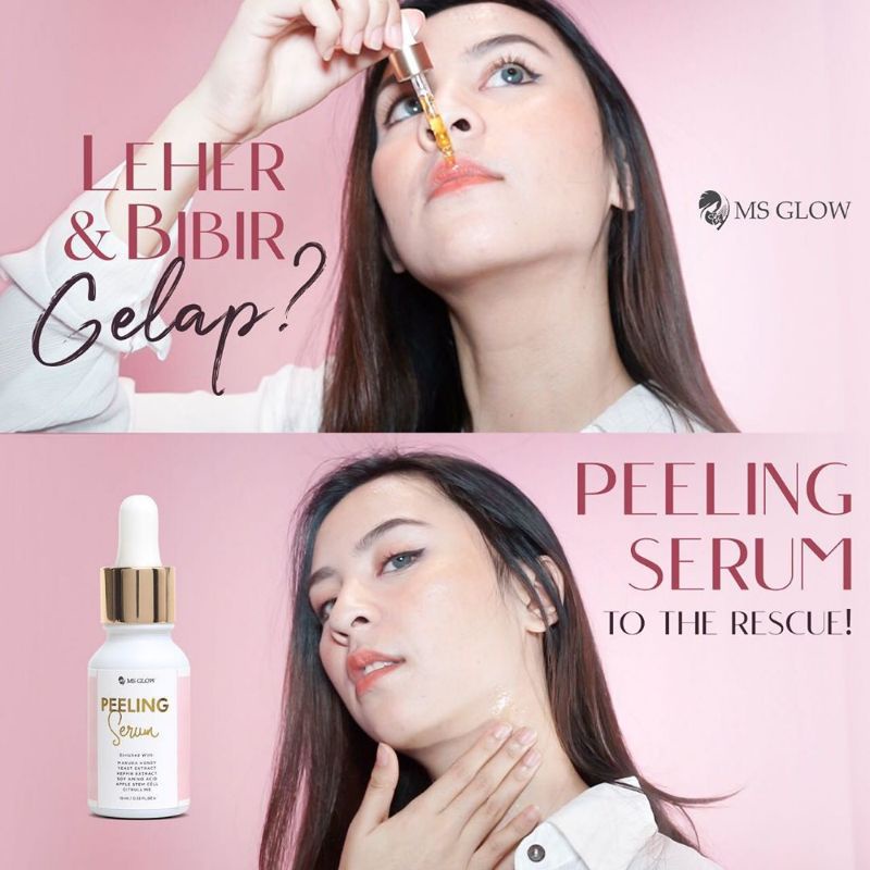 Jual PEELING SERUM MS GLOW | Shopee Indonesia