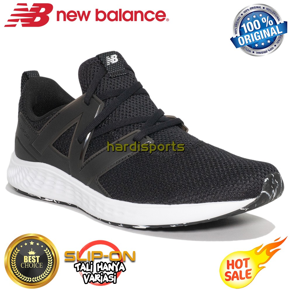 Sepatu Running Pria New Balance Fresh Foam Vero Sport MVSPTBL1 Black ORIGINAL