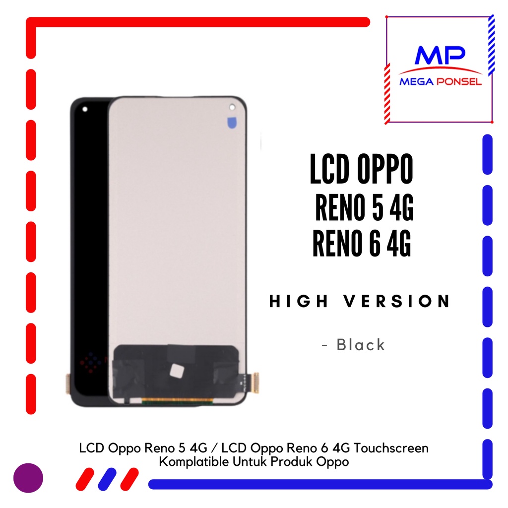 Jual LCD Oppo Reno 5 4G / LCD Oppo Reno 6 4G Touchscreen Komplatible ...