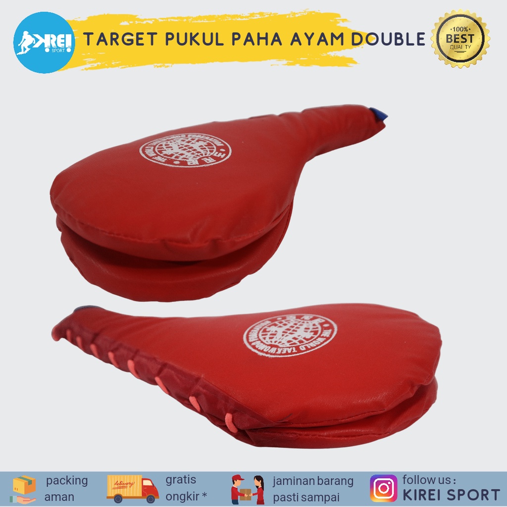 Jual Target Double /Target Pukul/ Paha ayam Taekwondo/karate/beladiri ...